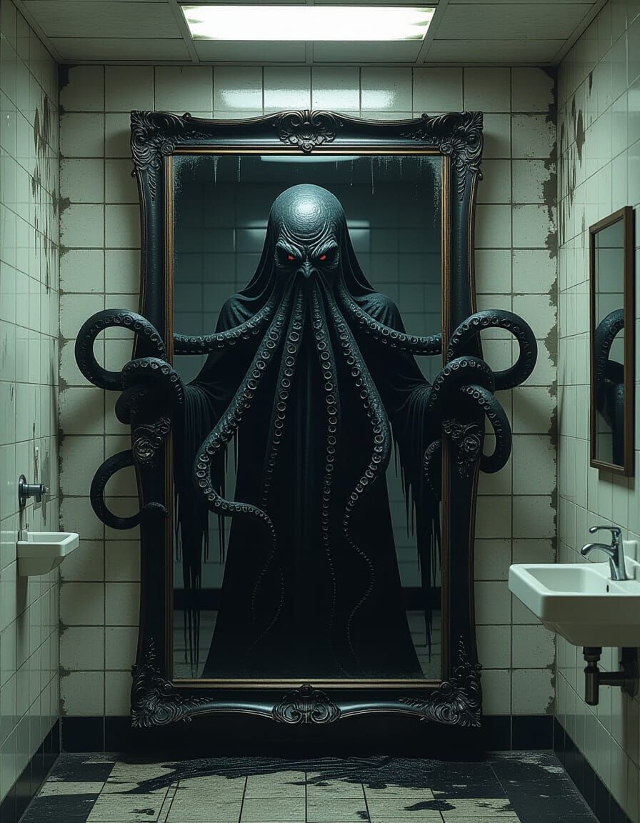 Lovecraftian horror.