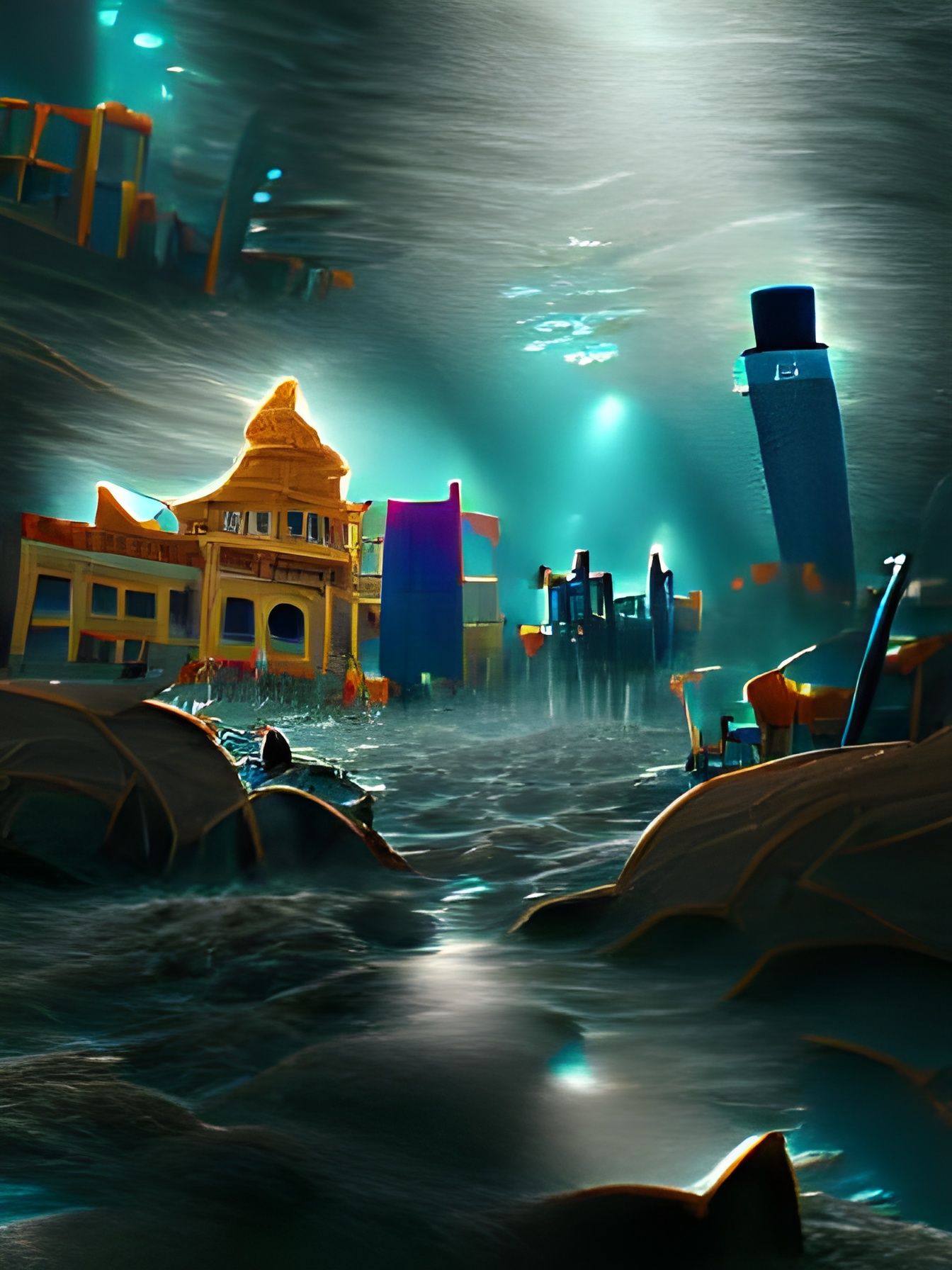 lost civilization under water