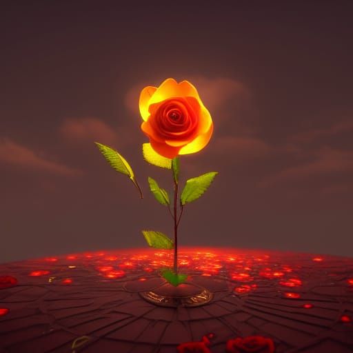 Glowing Rose undefined
