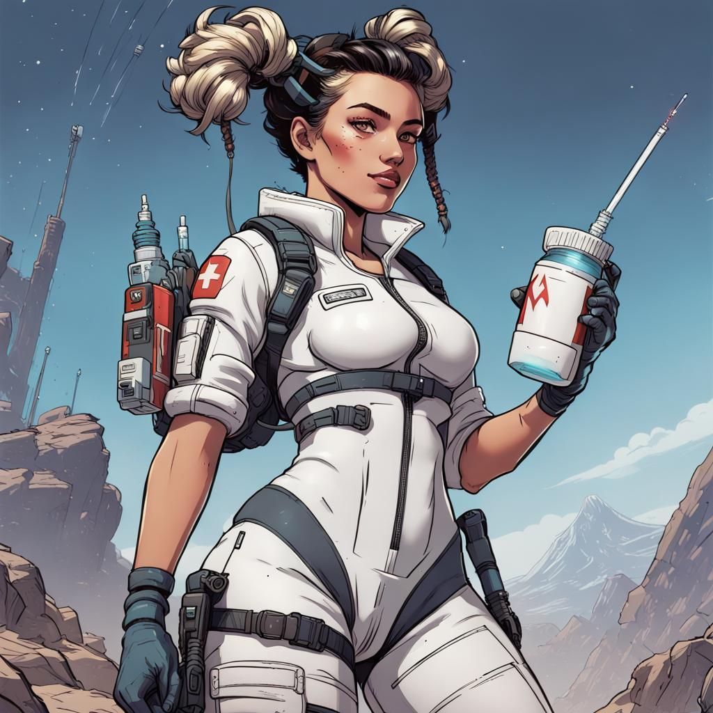 Apex Legends Combat Medic Lifeline 3 Ai Generated Artwork Nightcafe