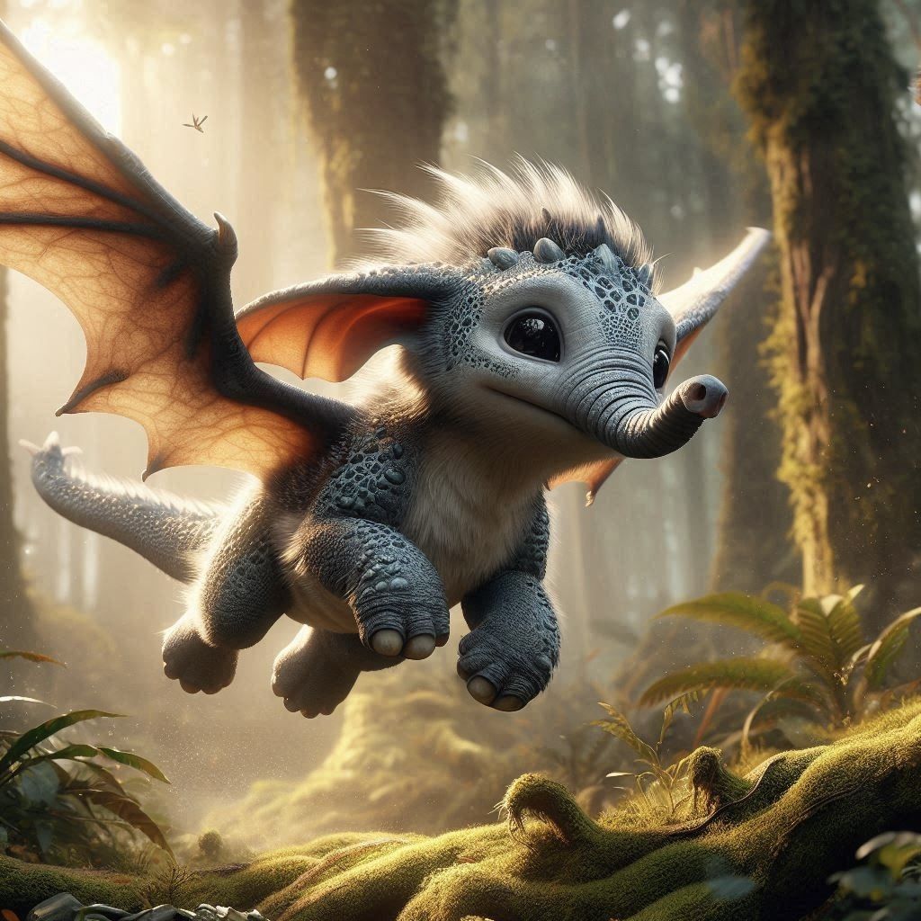 Baby Elephant dragon