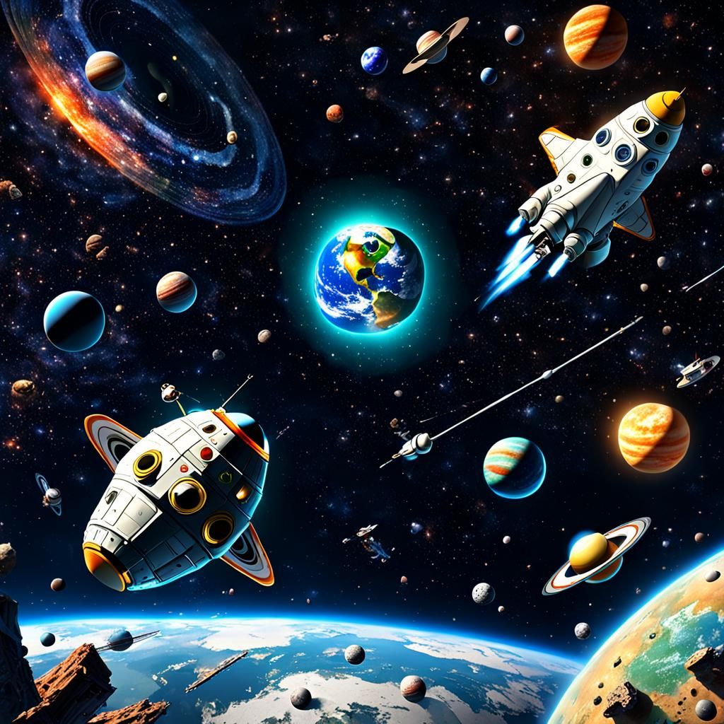 Random Objects in Space
