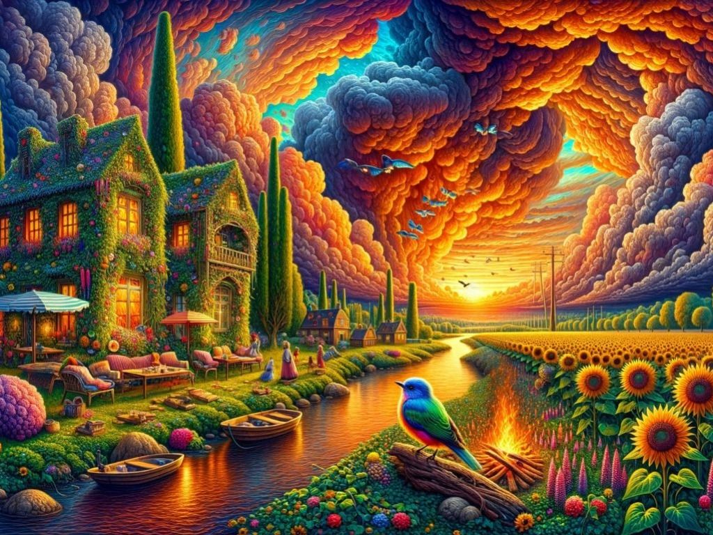 beautiful sunset