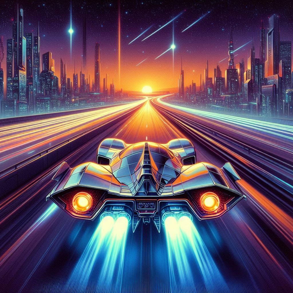 hajime sorayama retro 80s sci-fi futurism cyberpunk SEGA Out...