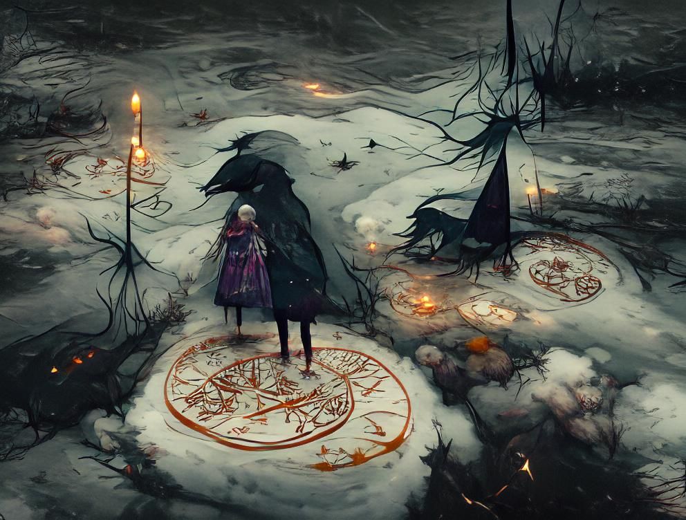 Drawing the magic circle II