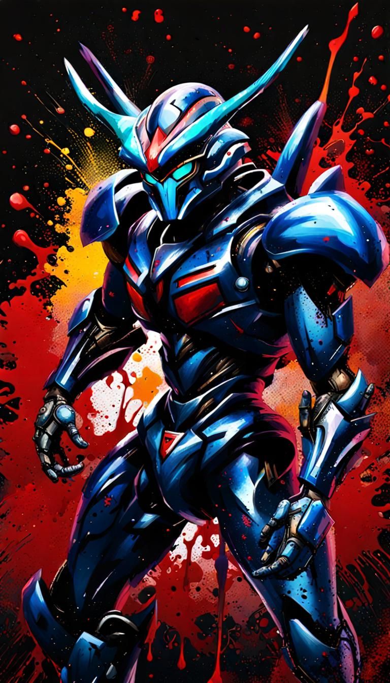 Dark Guyver, Guyver Anime, Guyver Splash Art, Guyver the Bio...