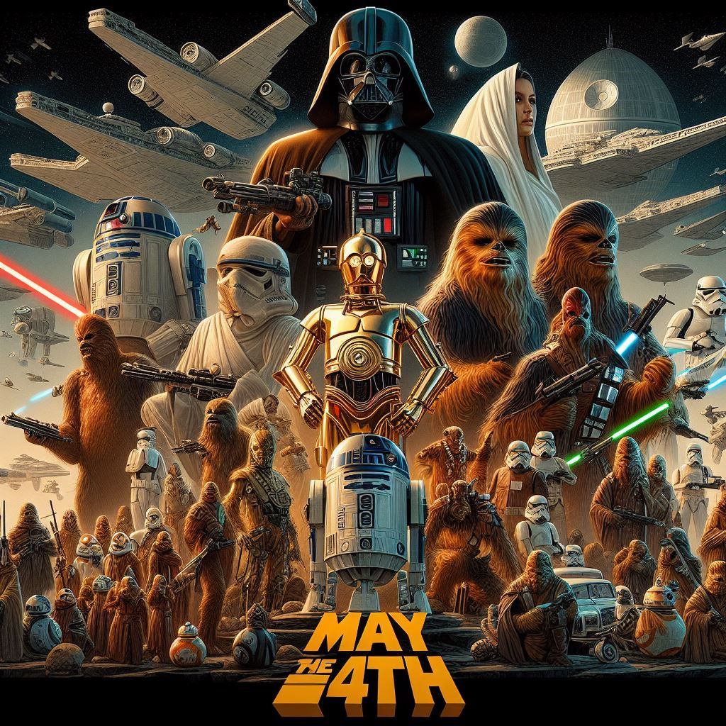 May The 4th Be With you