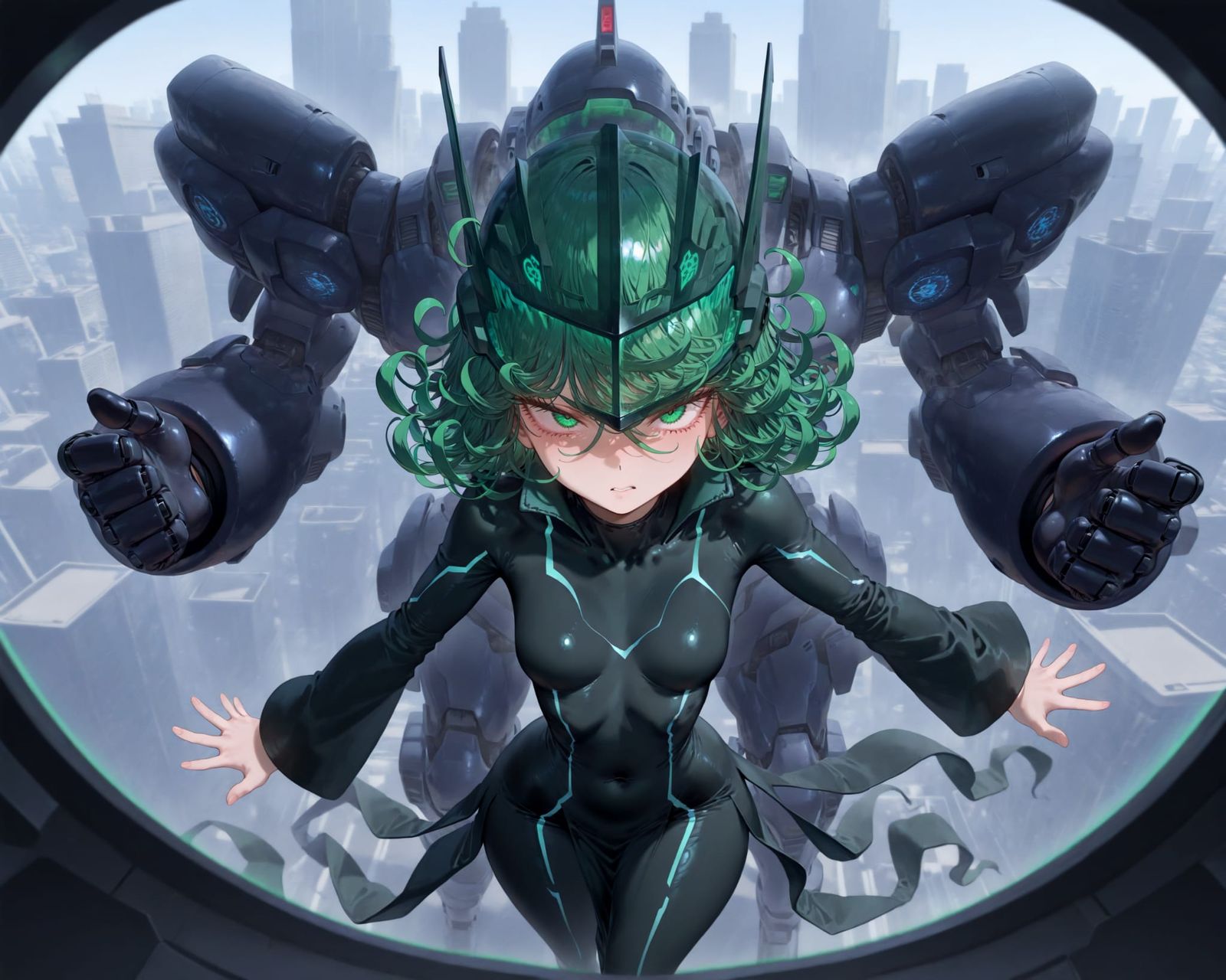 Futuristic Mecha Pilot Tatsumaki