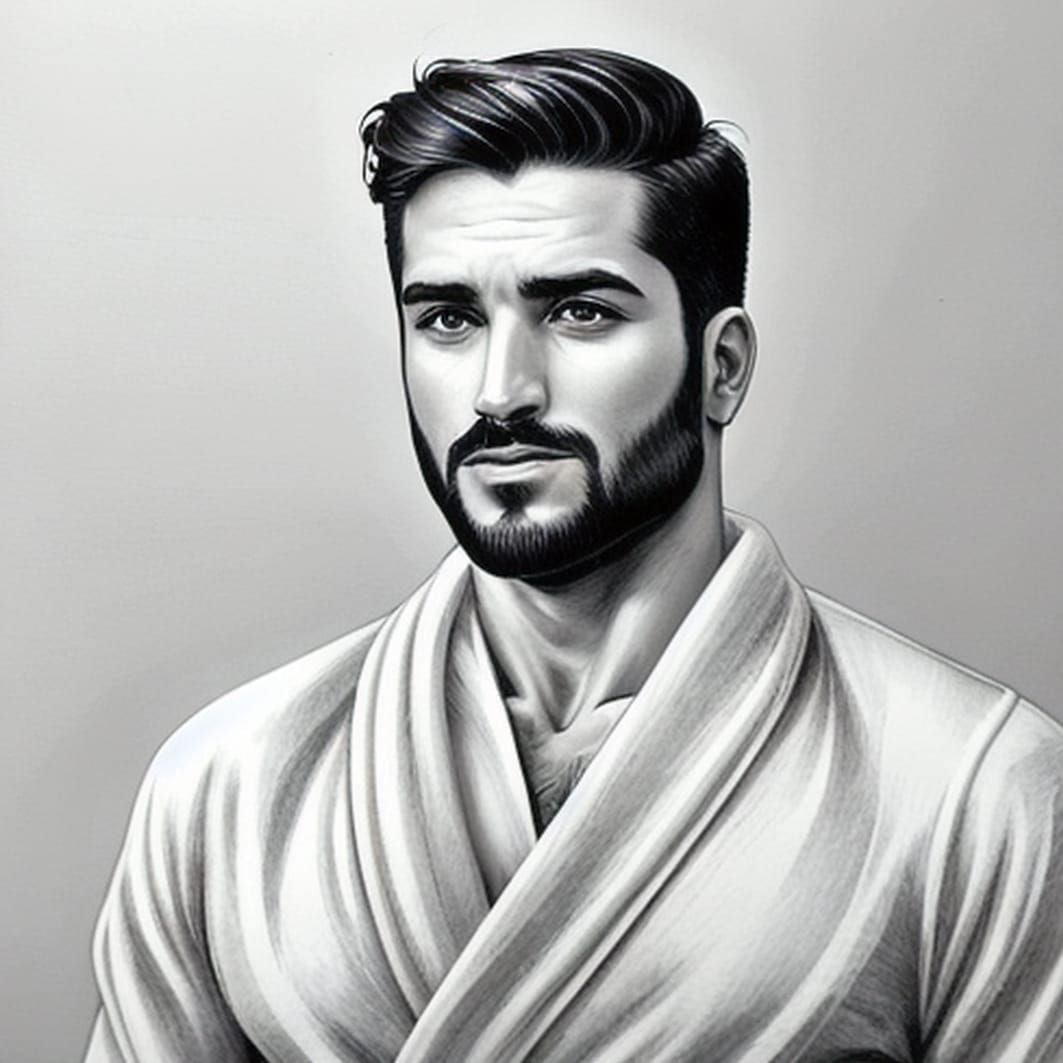 Black and white drawing