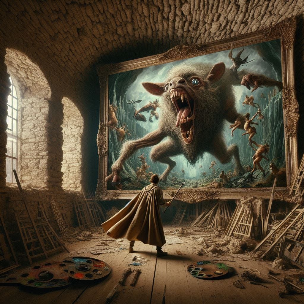 The wizard painter #1