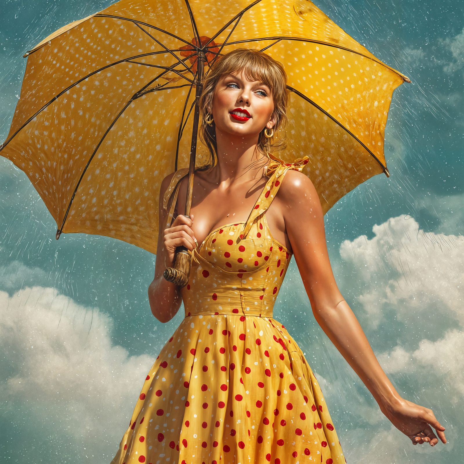 Enjoying a rainy Spring tay.