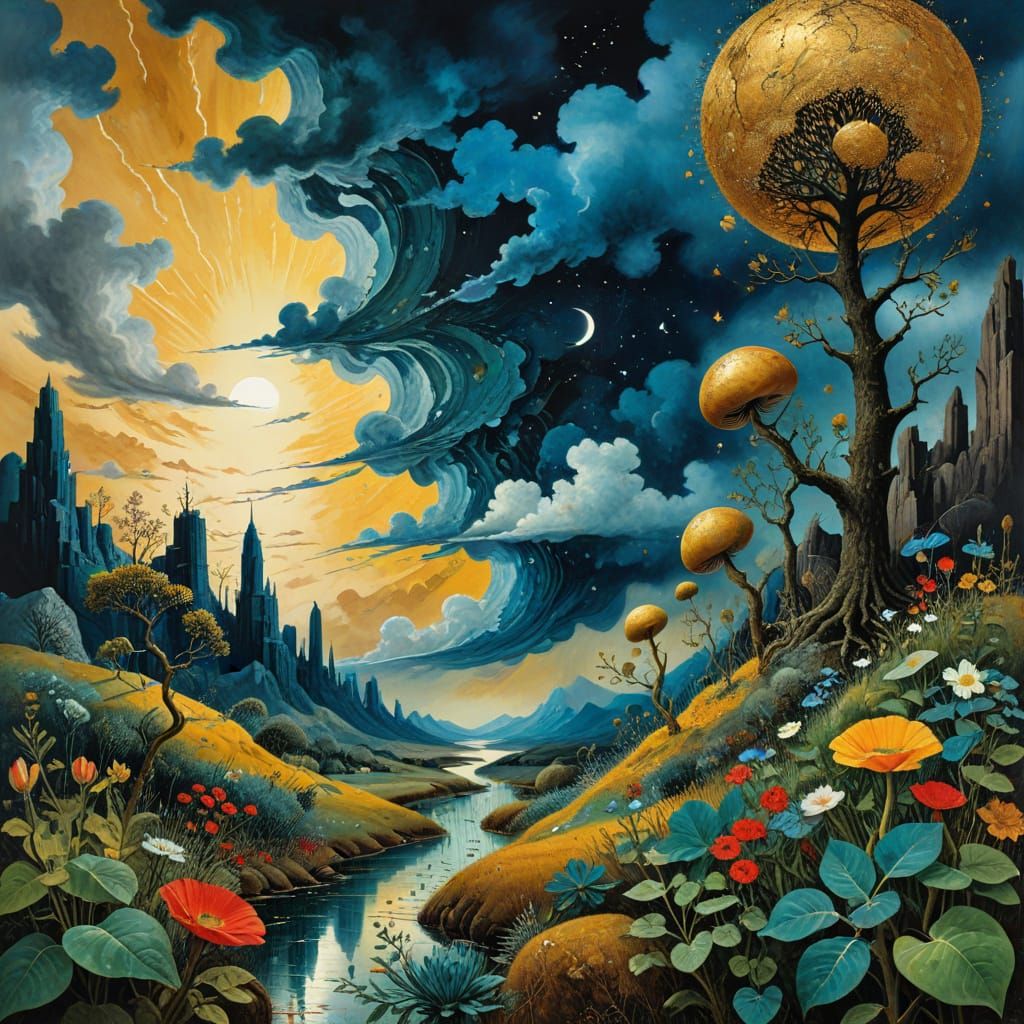 Landscape  by @Margot