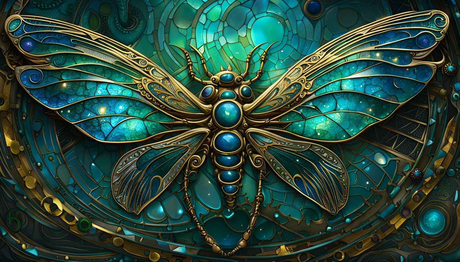 Jadepunk Dragona  by @lawrencelot