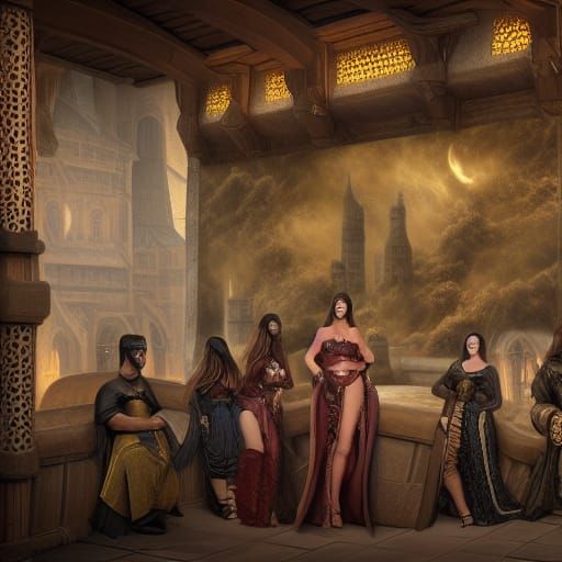 The Kardashians in Medieval times