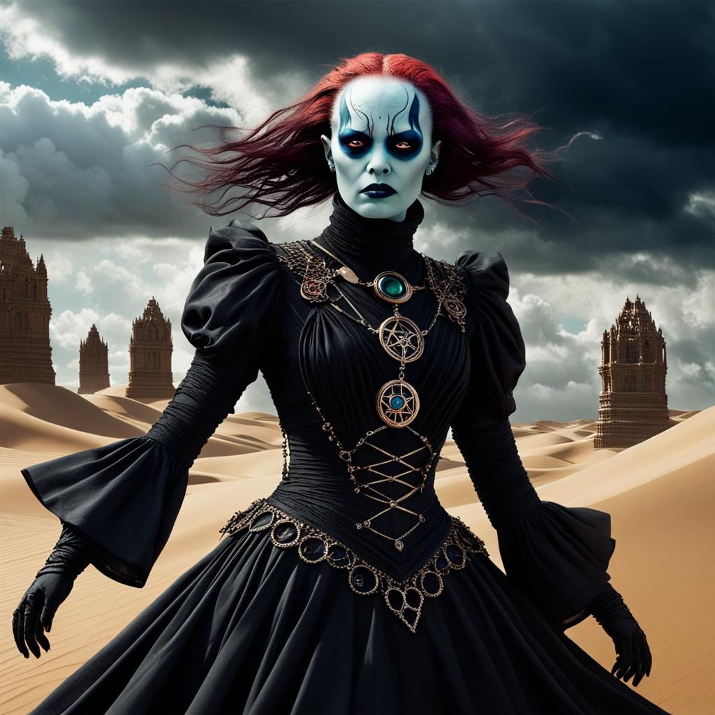 gothic sandwoman morpheus  bring me dreams