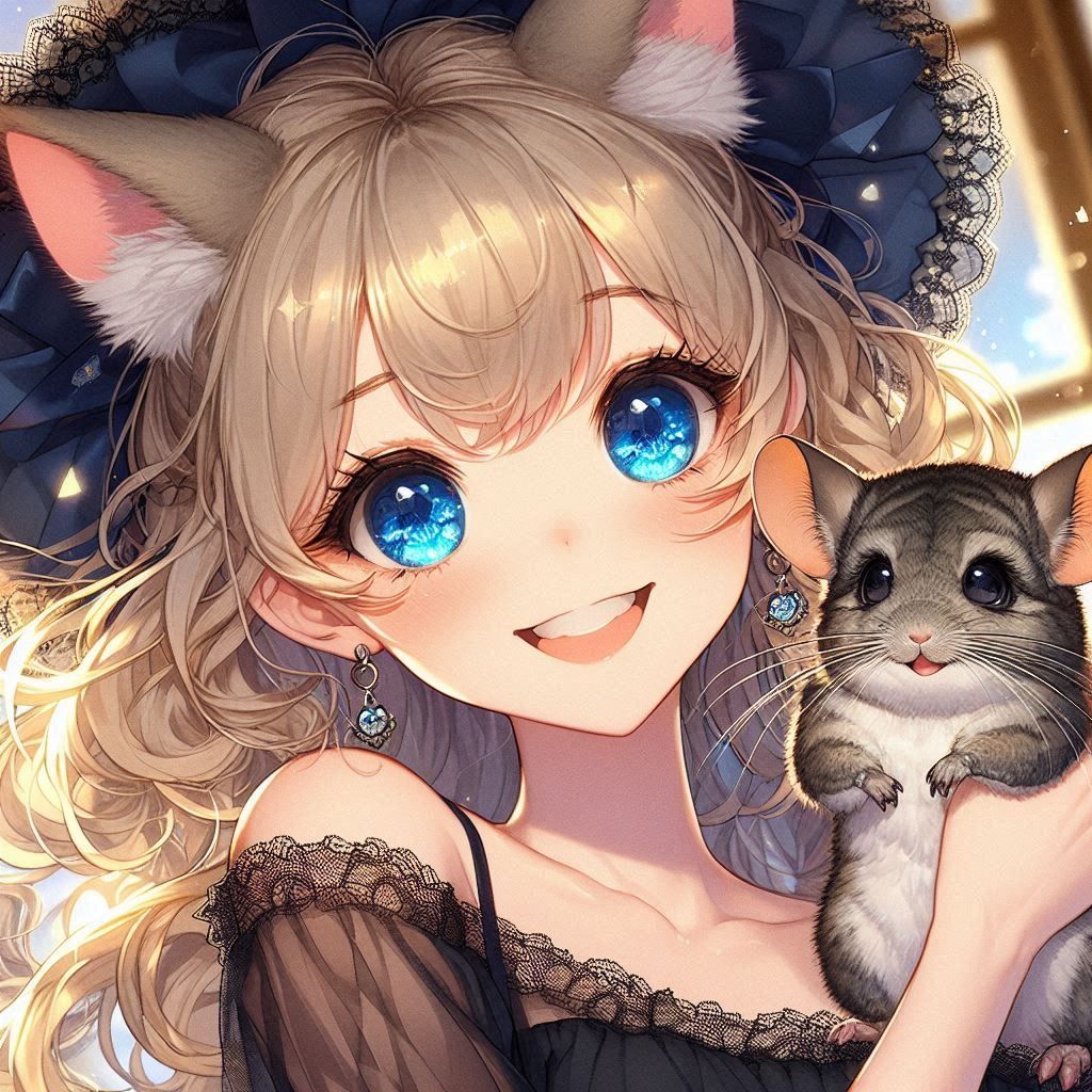 Chinchilla love 💕😍