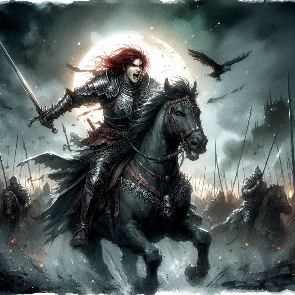 Charge of the Crimson Knight