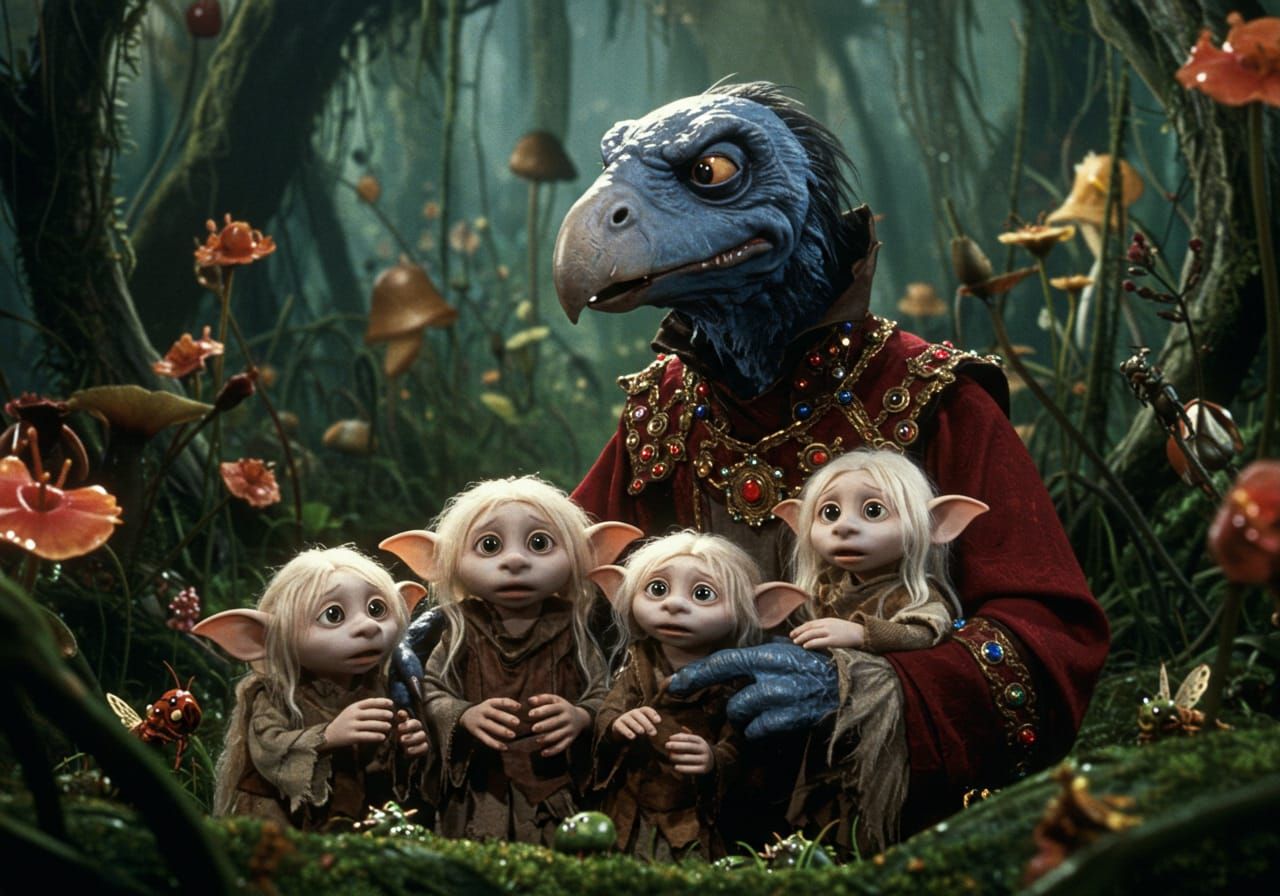 Come with me little gelflings, you'll be safe, yesss