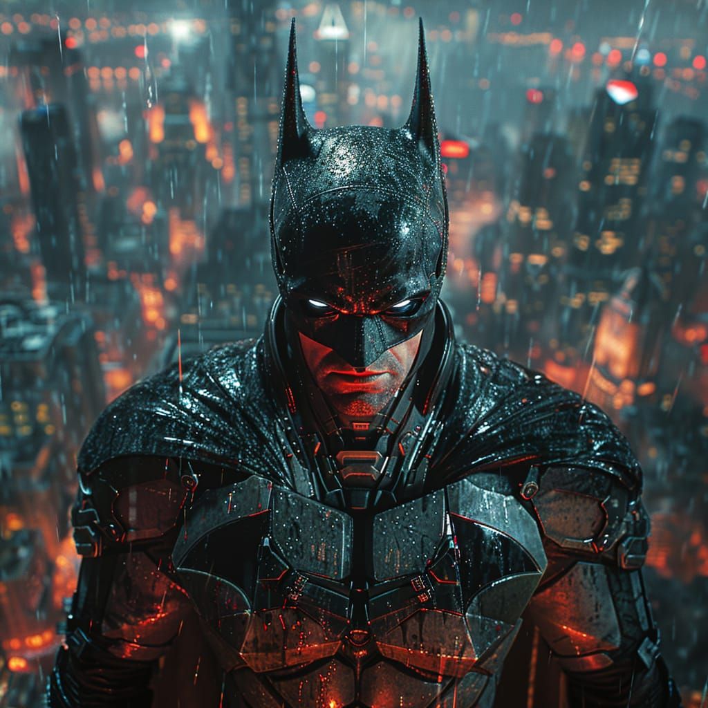 Batman - Gotham's Dark Protector - AI Generated Artwork - NightCafe Creator