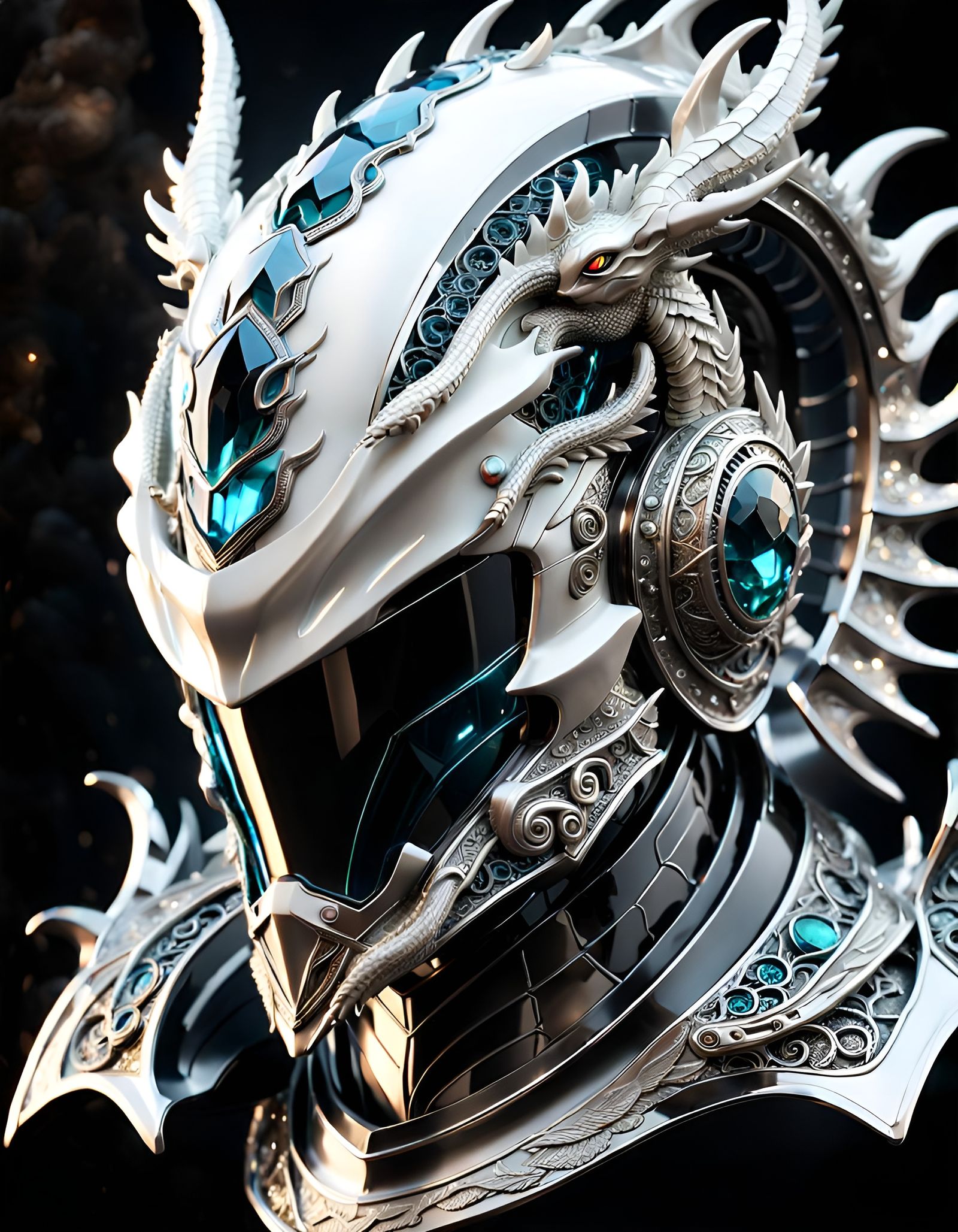 The dragon helmet   by @undefined