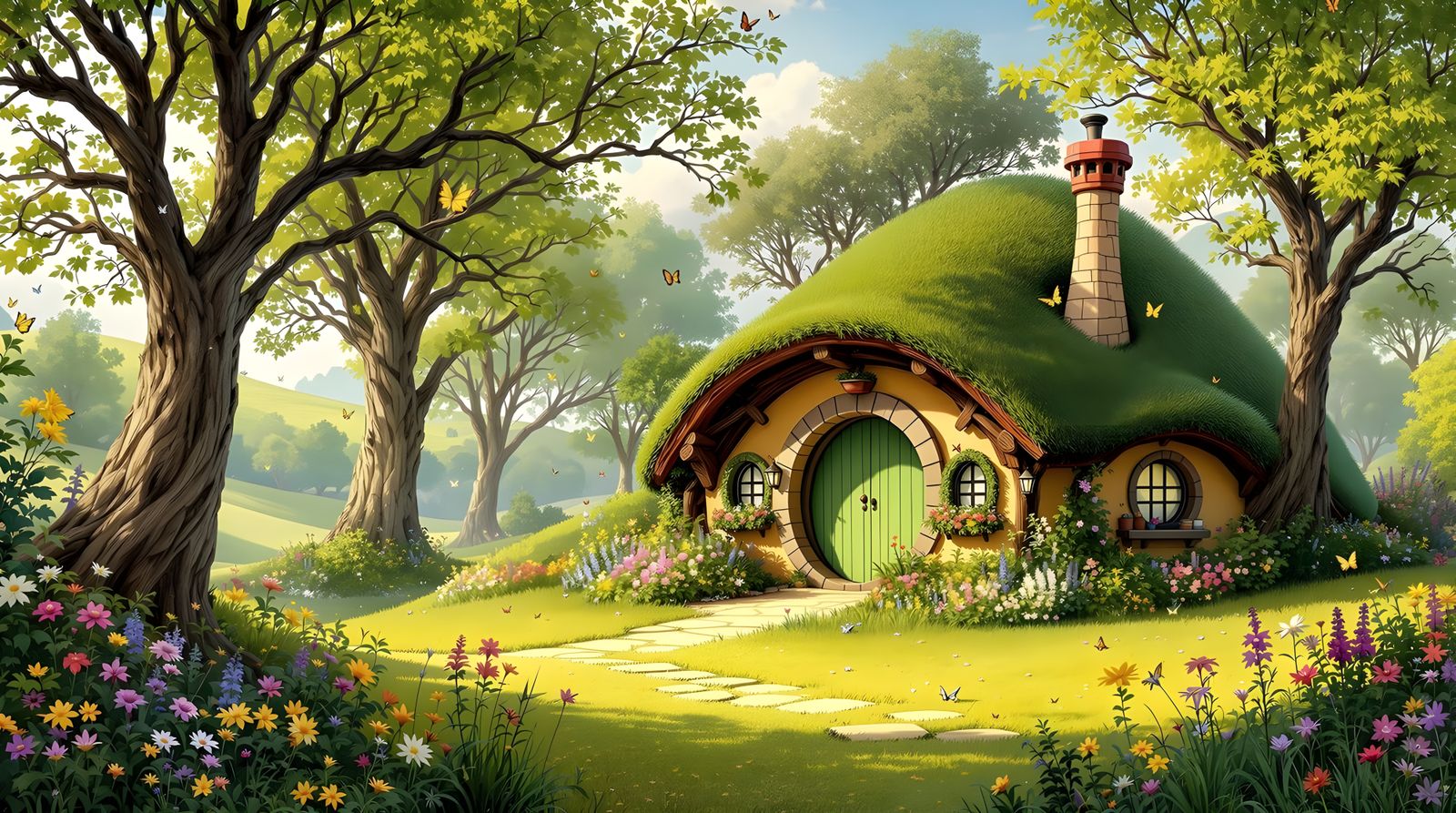 Hobbit house  by @SouthernNess