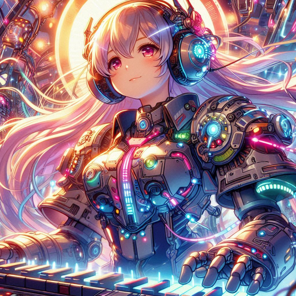 anime Beatmania IIDX artwork illustration Himmel cute older ...