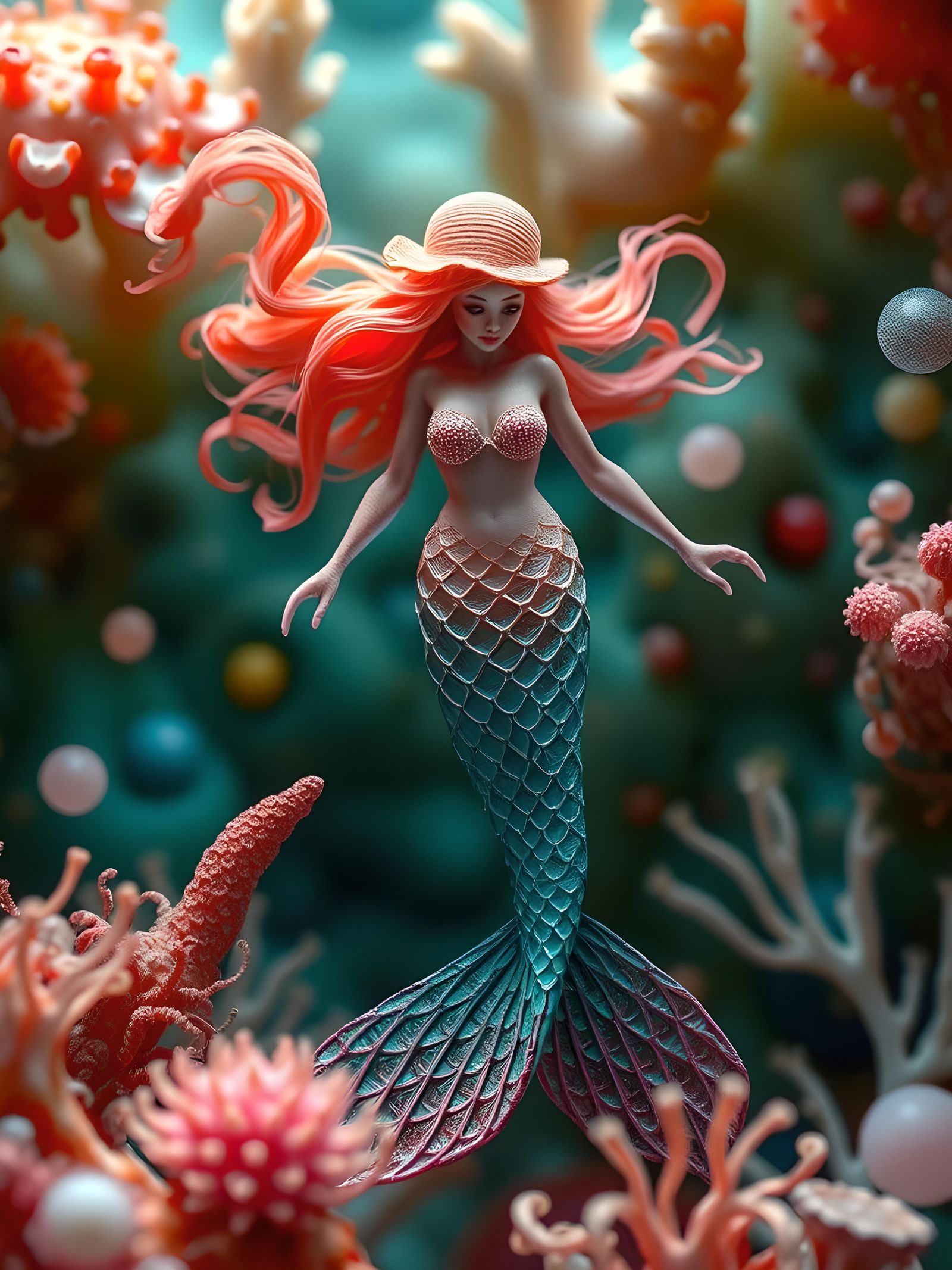 Mermaid  by @H0rati0