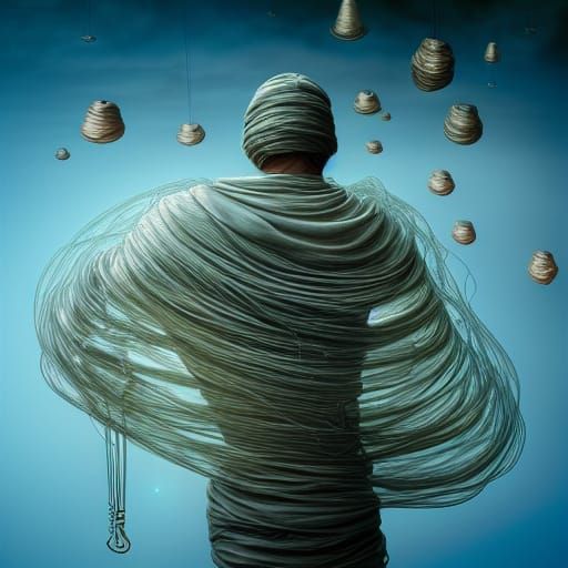 Living in a silk cocoon.