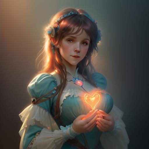 The girl