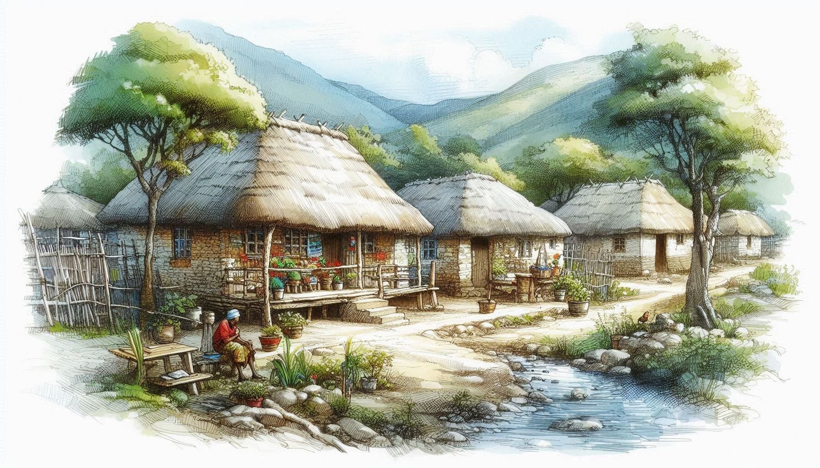 @ home in Africa 🛖 13