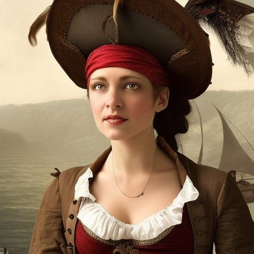 Yoho yoho a Pirates Life for me. AI Generated Artwork NightCafe Creator