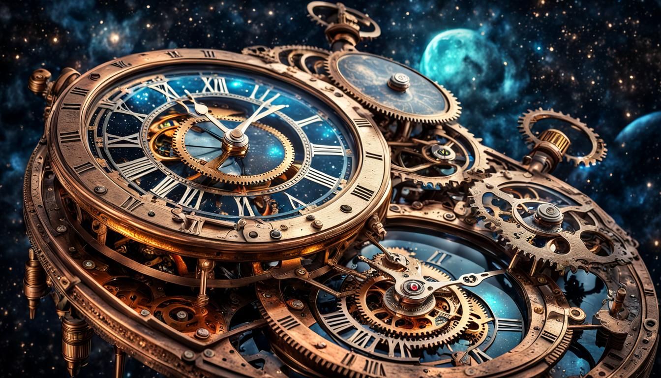 The watch of the universe  by @Archibald