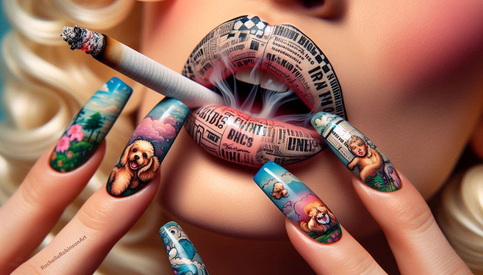 Lip and Nail Art