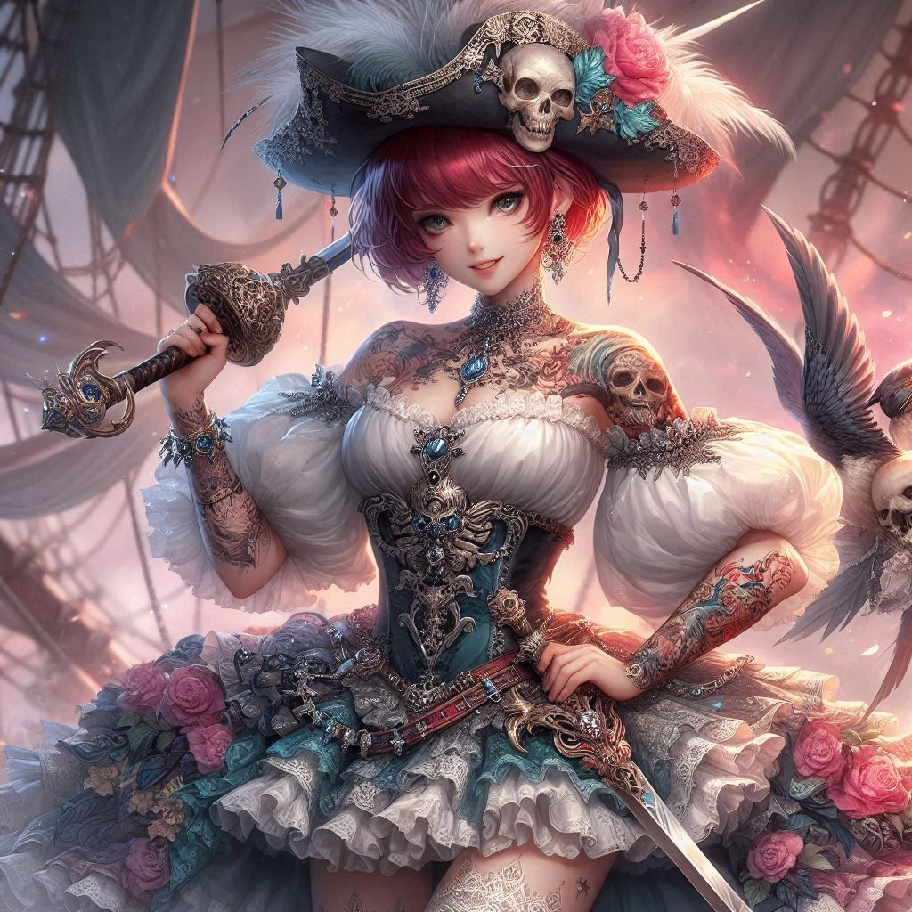 Pirate _ i'm trying the bing creator _