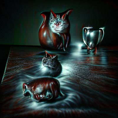 menacing cats