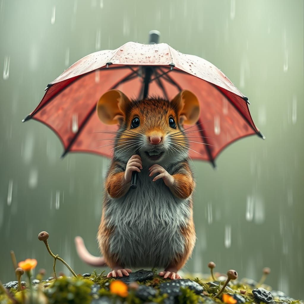 "It's raining, it's pouring ..."