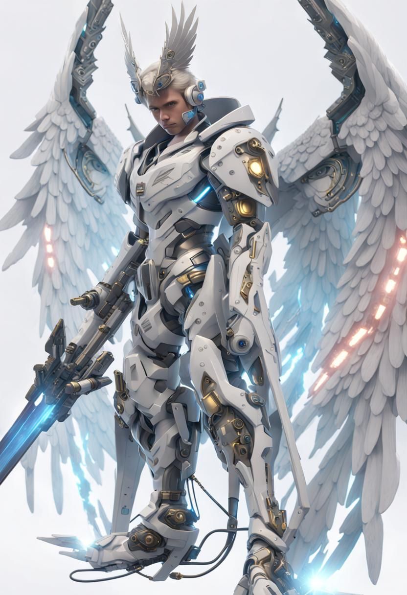 Cyborg Angel  by @XtrimSurfr