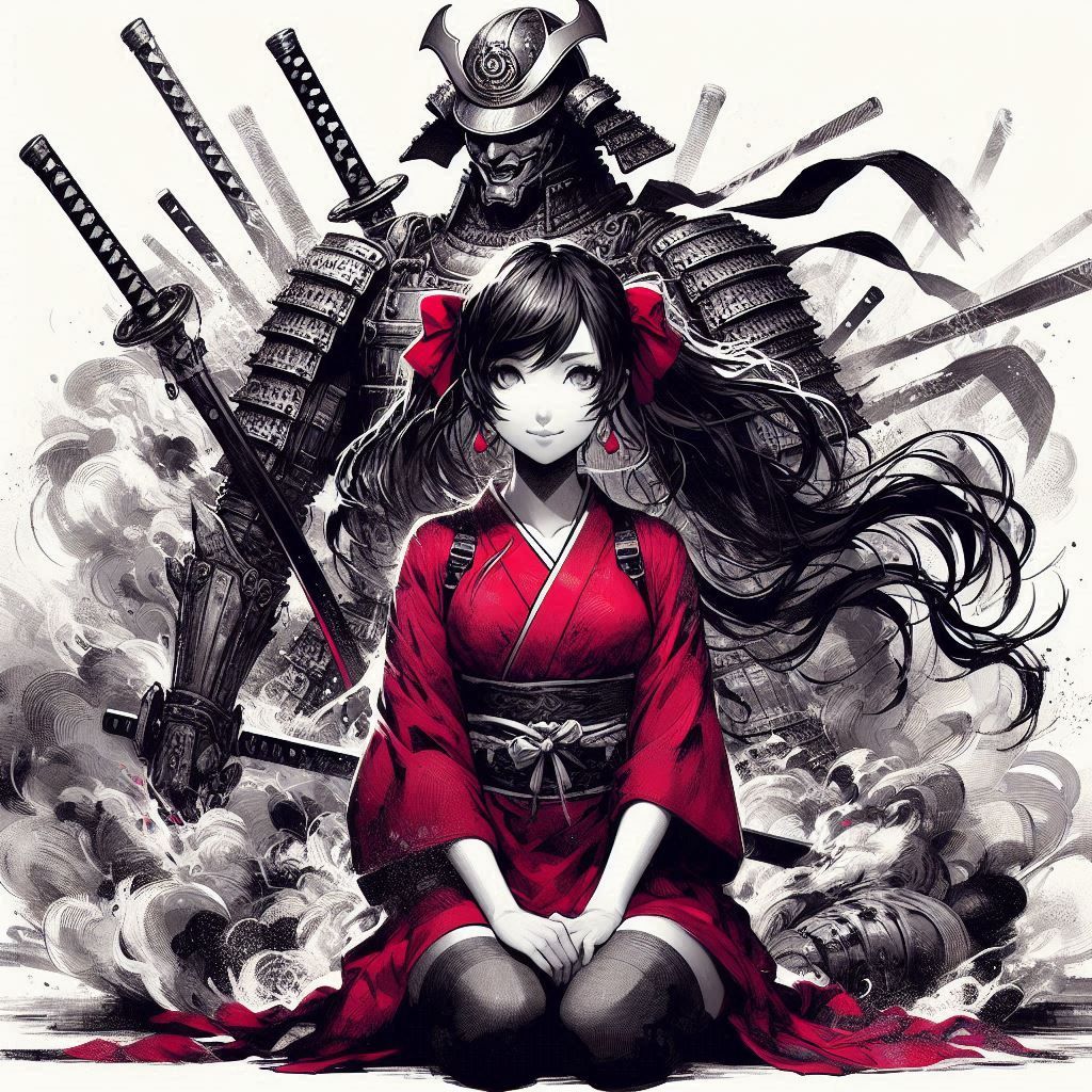 Power of my samurai guardian!