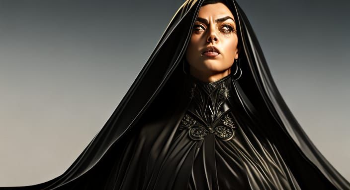 A Witch in the likeness of Aubrey Plaza