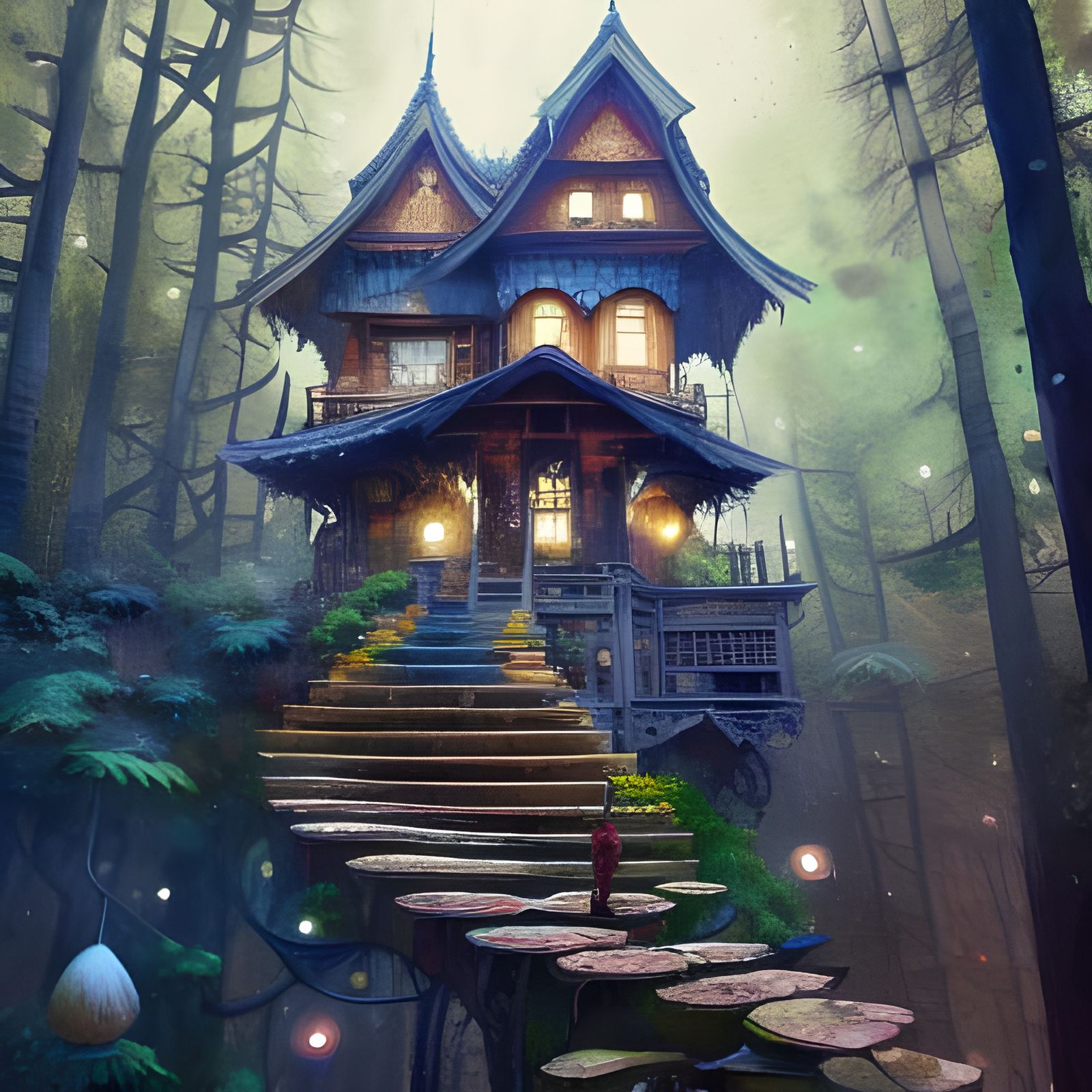 The house of the witch  by @faysun