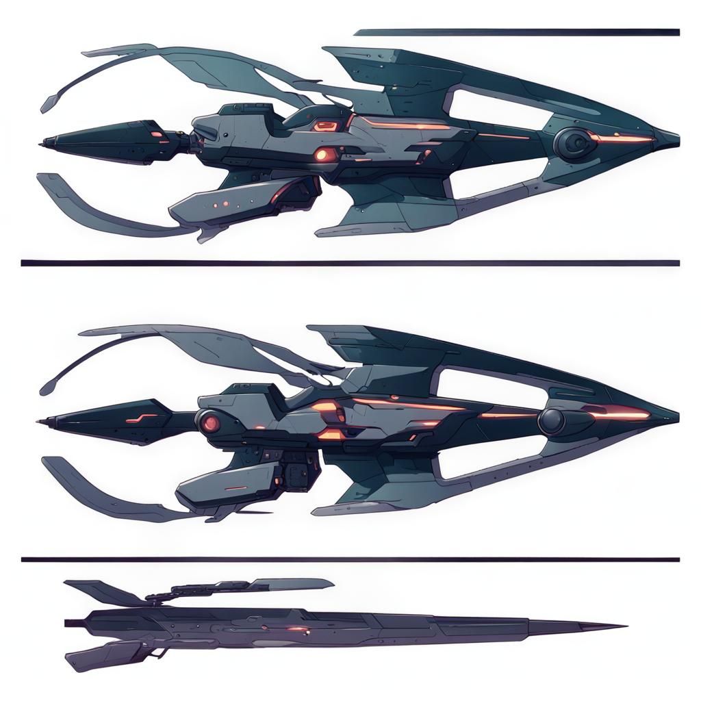 Manga Version of a Starfleet Vessel ロッデン
ベリー