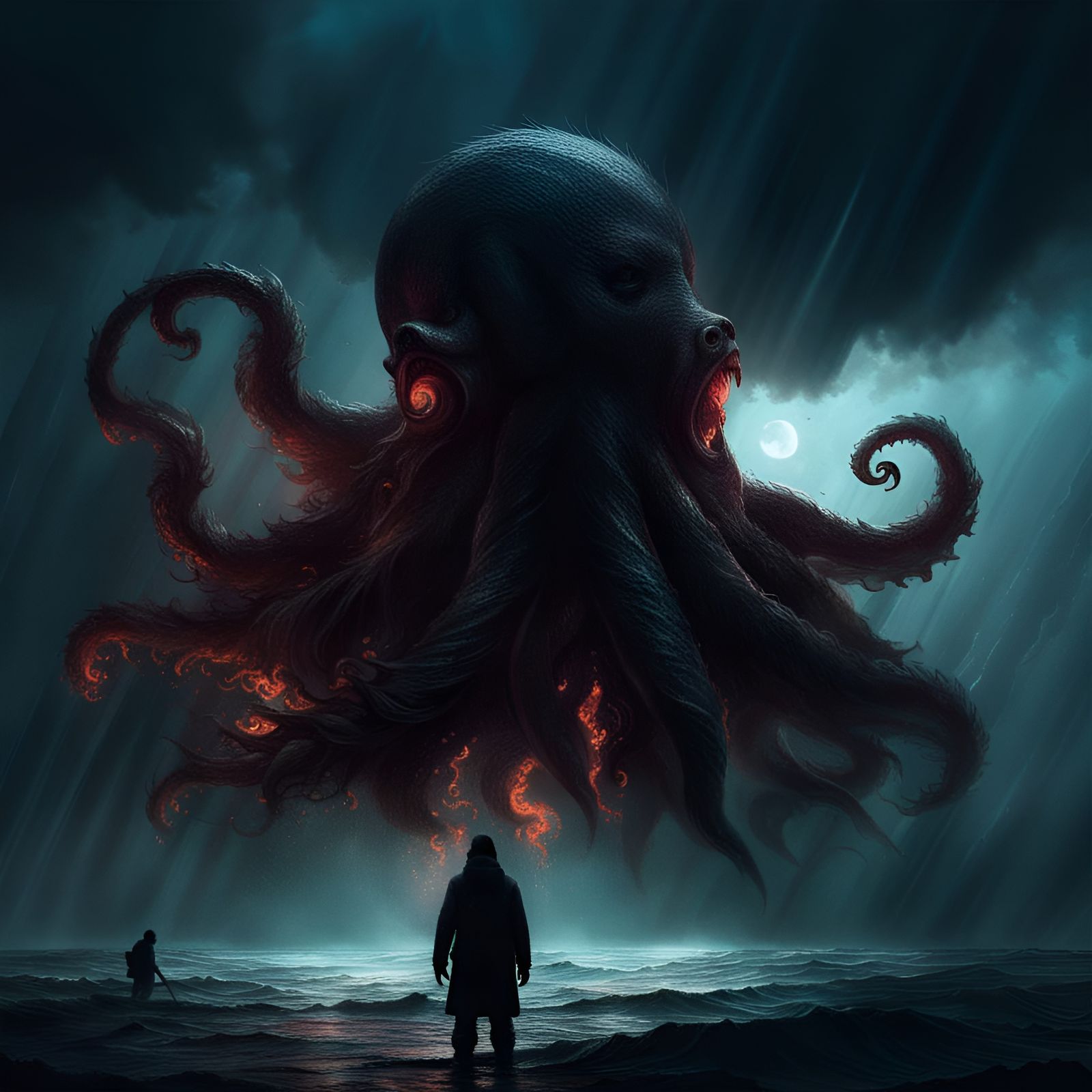 The Kraken - AI Generated Artwork - NightCafe Creator