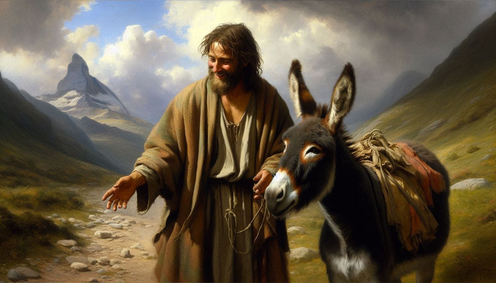 "Let me show you the way, my stubborn friend..."