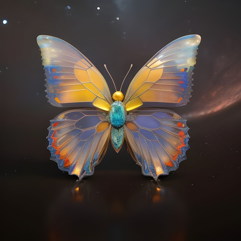 Astral Beauty of the Wings