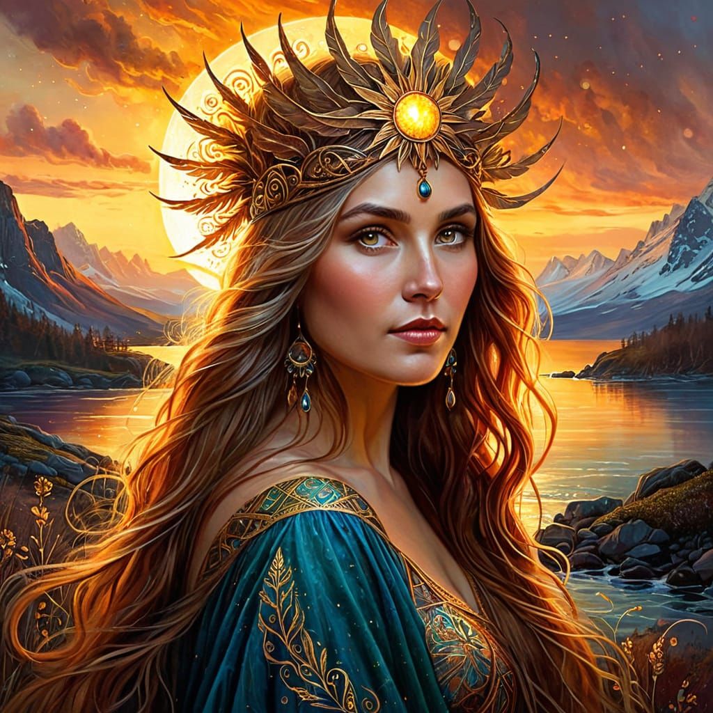 Nordic Goddess Revisited #2