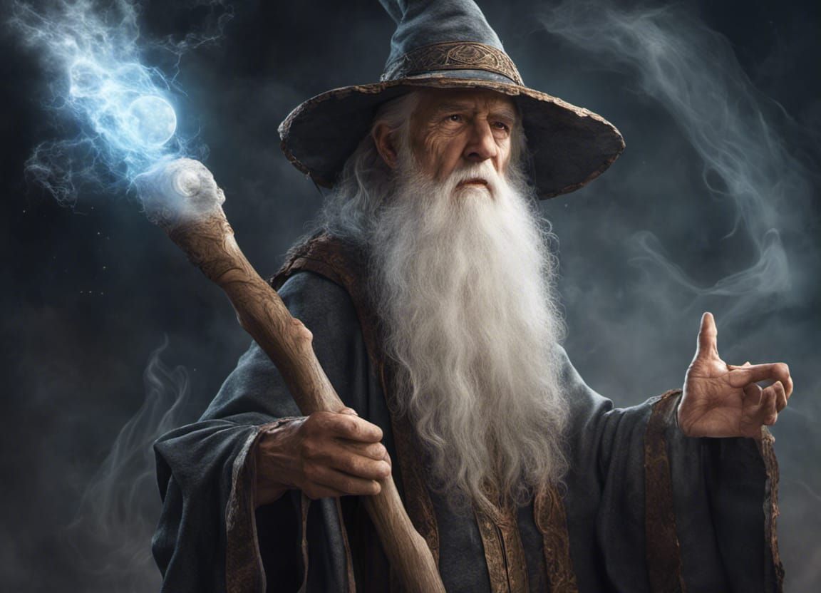 The Wise Wizard - AI Generated Artwork - NightCafe Creator