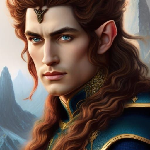 young elven king - AI Generated Artwork - NightCafe Creator