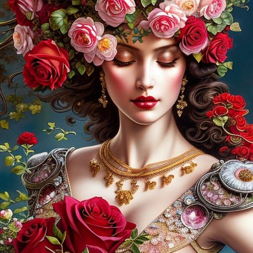 Every rose has its thorns…but maybe not this one  by @Mormookiee