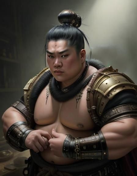 DreamShaper v8: Steampunk Sumo Wrestler - AI Generated Artwork ...