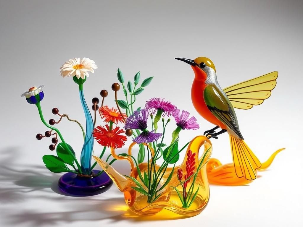 Nature's Palette v5 | 🇵🇸 bird & flowers (Flux Schnell)